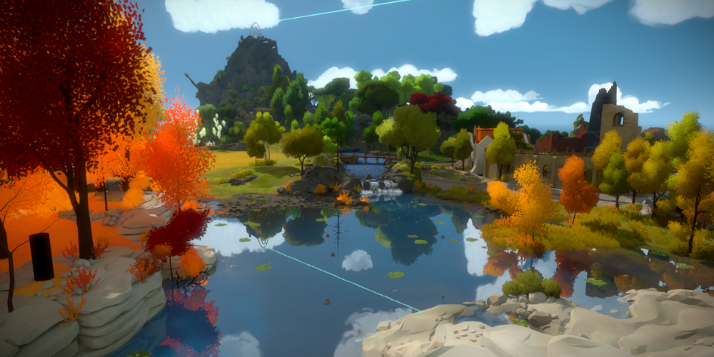 The Witness game art